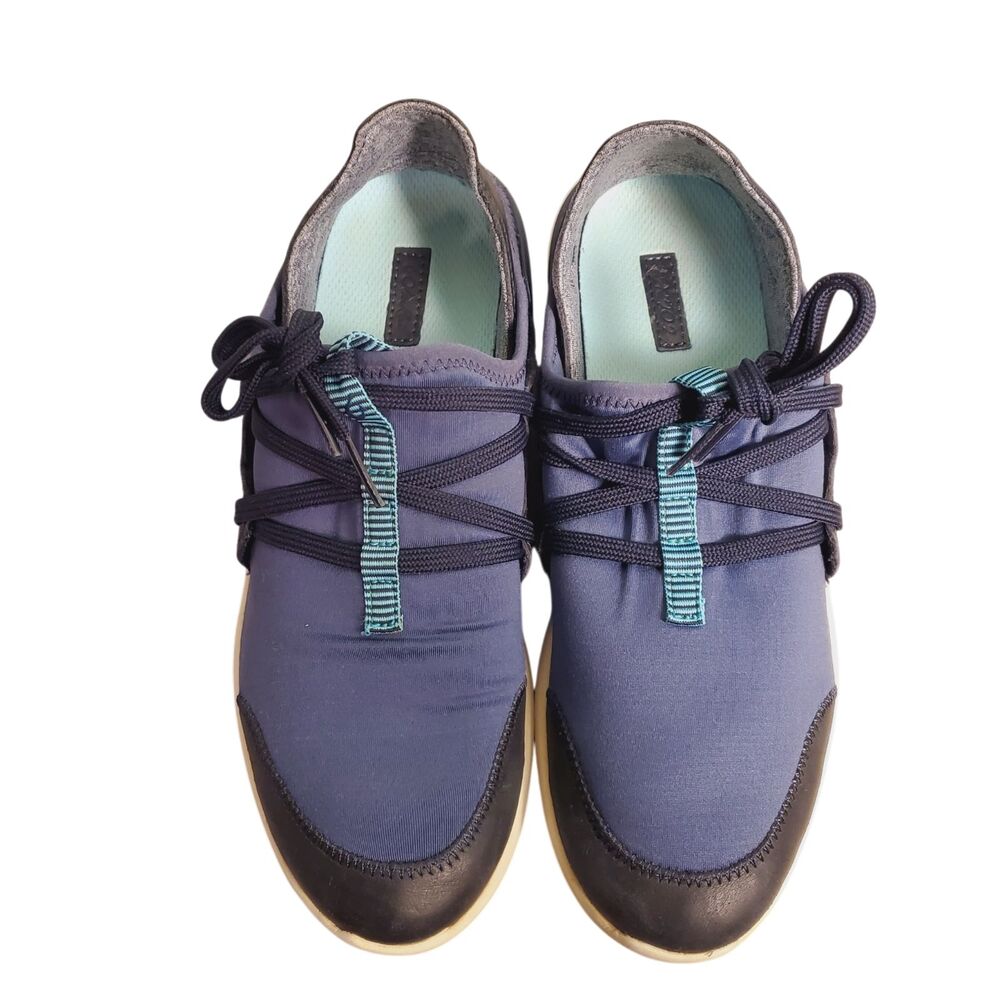 Olukai Miki Li Outdoor Sneaker Women Sz 7  Trench Blue Quick Dry Water-Resistant